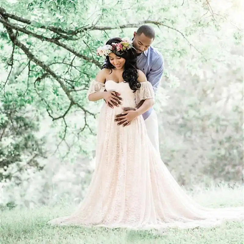 vestido de gravida cha de bebe