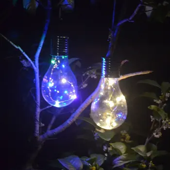 

Waterproof LED Solar Light Bulb Solar Rotatable Outdoor Camping Hanging LED Light Lamp Bulb Decoration Home Garden Light Hot
