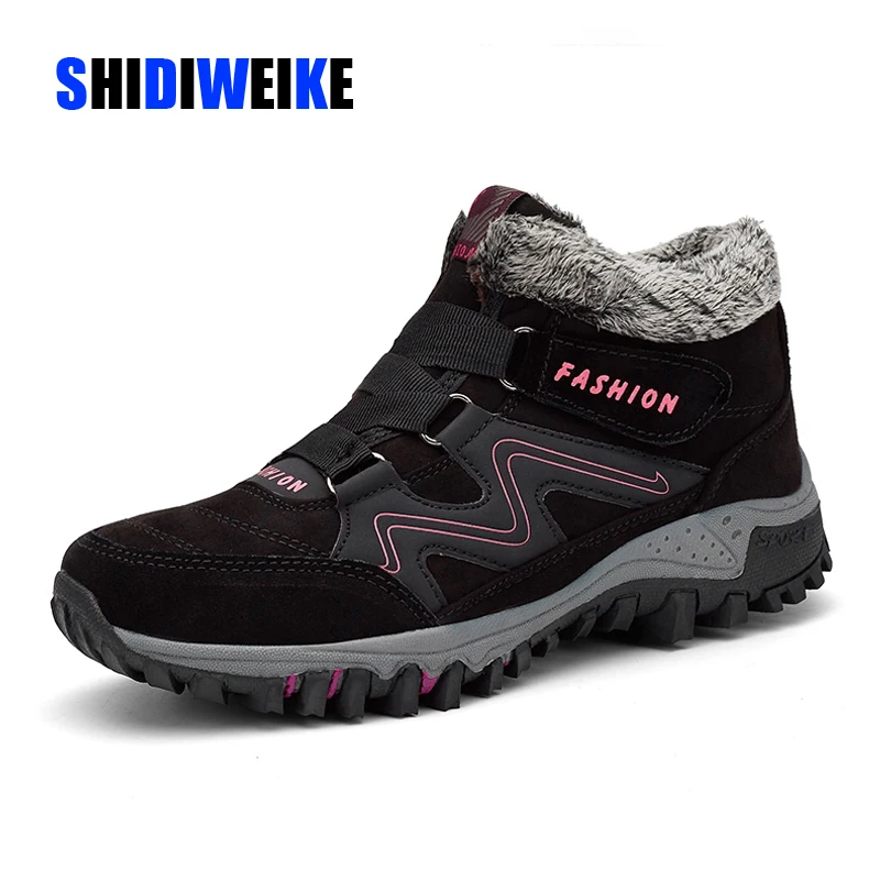 

Fur platform women sneakers leather winter casual shoes women 2019 warm autumn sport vulcanize shoes female Zapatos Mujer g908