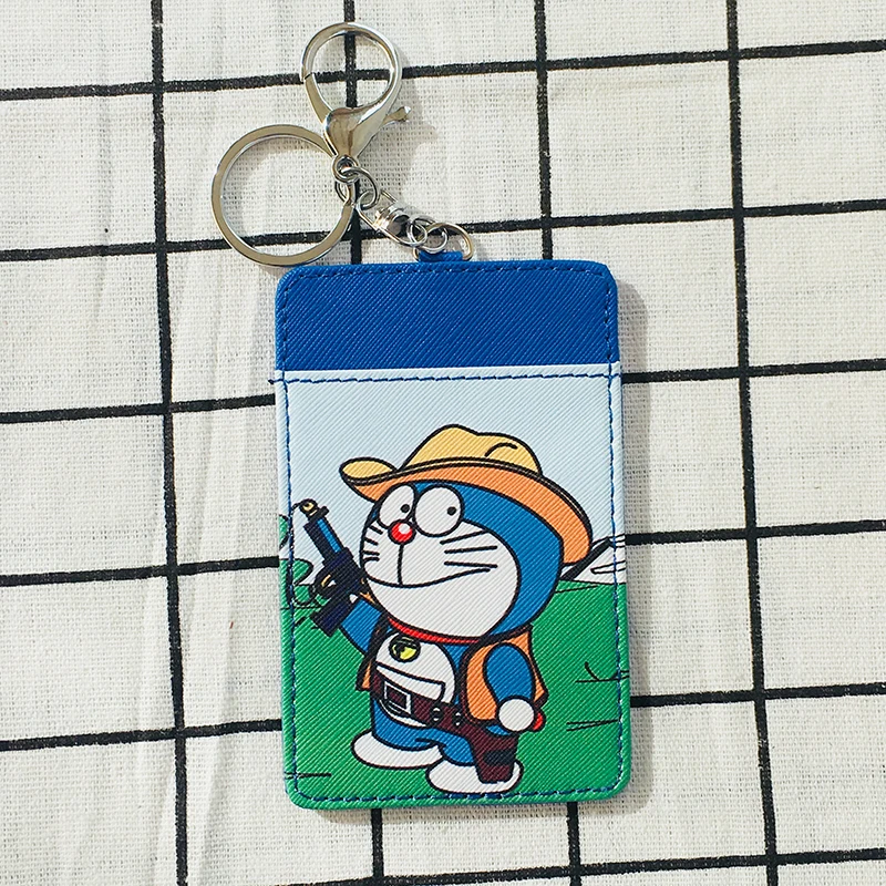 Hatsune Miku Doraemon Модный Аниме держатель для карт PU мультфильм кредитные сумки монета автобус карты брелок для девочек Подарки на день рождения Новинка