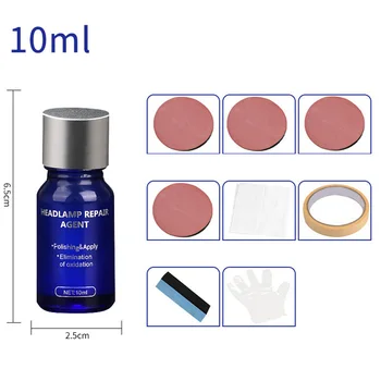 

Waterproof Headlight Repair Agent Detailing Set Supplies Polishing Fluid