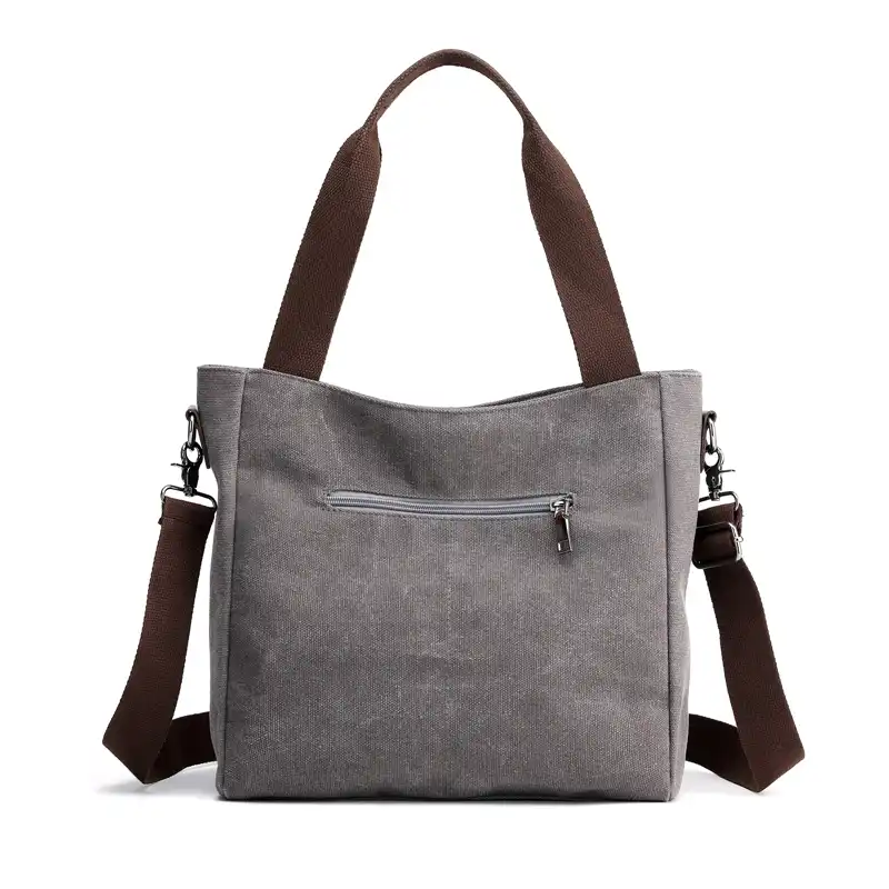 canvas crossbody hobo bag