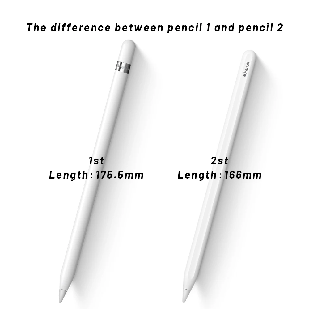 Protective Case For Apple Pencil 1 2 Anti-lost Anti-Shock Silicone Sleeve Cover For ipad Tablet