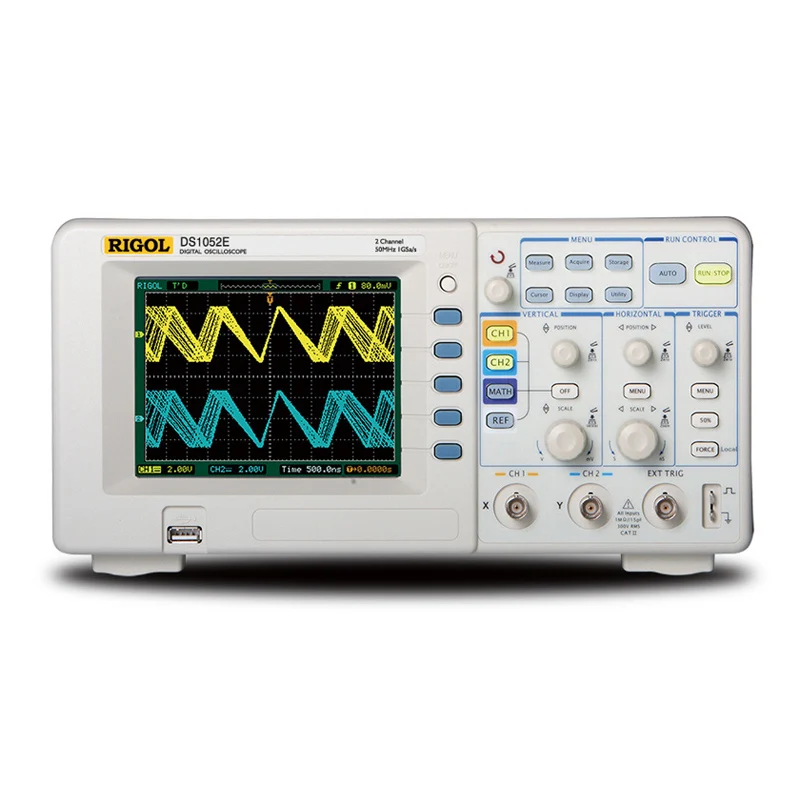 Цифровой осциллограф RIGOL DS1052E 50 МГц DSO 1GSa/S 2-канальный DS 1052E | Инструменты