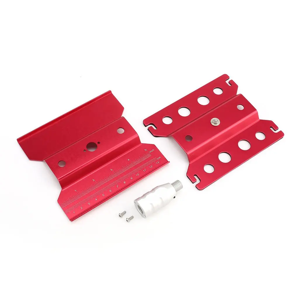 

1:8/1:10 RC Car Boat Repair Tuning Station Assembly Aluminum Platform Grinding Station RC Model Shunting Stand 360 Degree Rotate