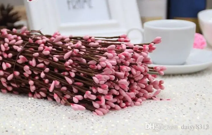 40 см diy pretty pip стебель с ягодами для цветочных рукоделия Свадебная Декоративная гирлянда Аксессуары