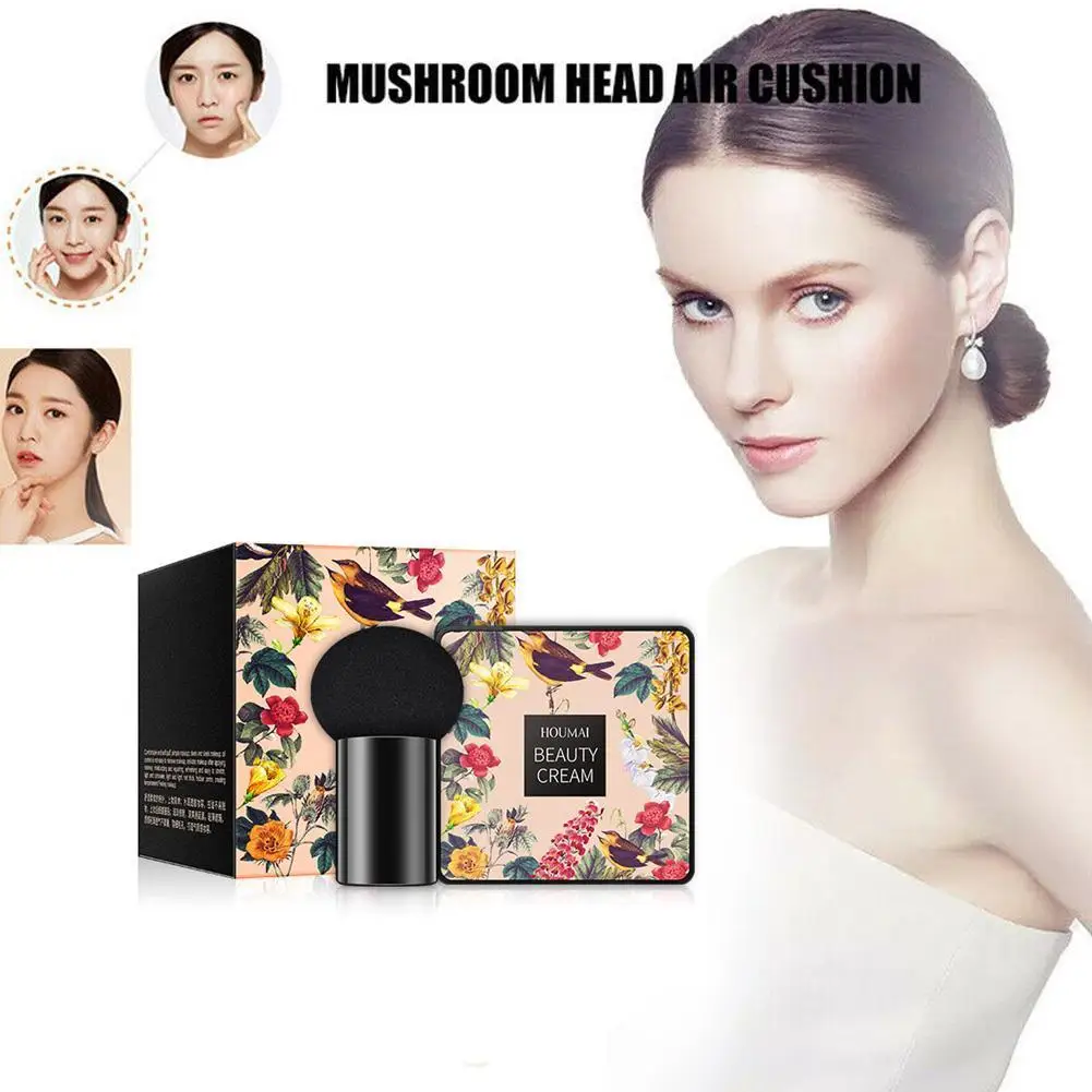 

Air Cushion Mushroom Head CC Cream Waterproof BB Cream Concealer Moisturizing Foundation Brighten Makeup Air-permeable R7X7