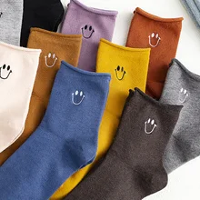 Креативные женские носки с рисунками из мультфильмов; Новинка года; сезон весна; удобные носки; дышащие милые носки для женщин