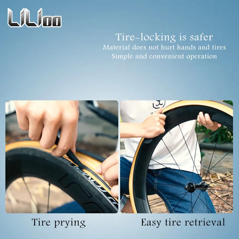 10x Bike Tire Lever Remove Repair Tool Durable Nylon Bicycle Tyre Opener Breaker 