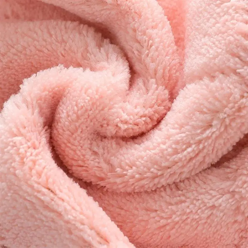 10 шт. безмасляное полотенце для посуды Простое домашнее полотенце для уборки двухстороннее Коралловое флисовое полотенце для чистки кухонных Шадов быстросохнущая ткань
