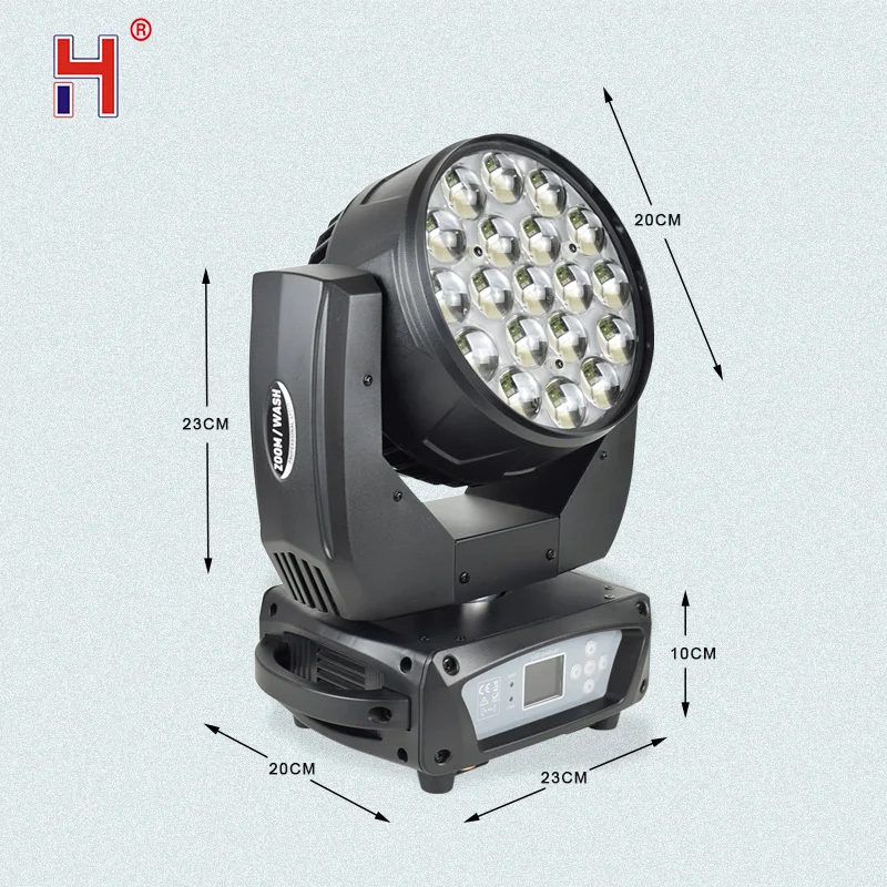 Lyre Led 19X15W луч движущаяся голова свет зум СИД Rgbw 4In1 мыть Dj сценический (2