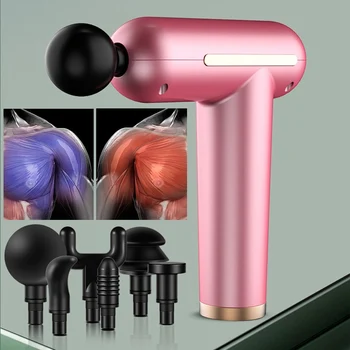 

Muscle Relaxation Massage Gun Body Massager Neck and Back Exercise Relief Pain Fitness Electric USB Masage estimulador muscular