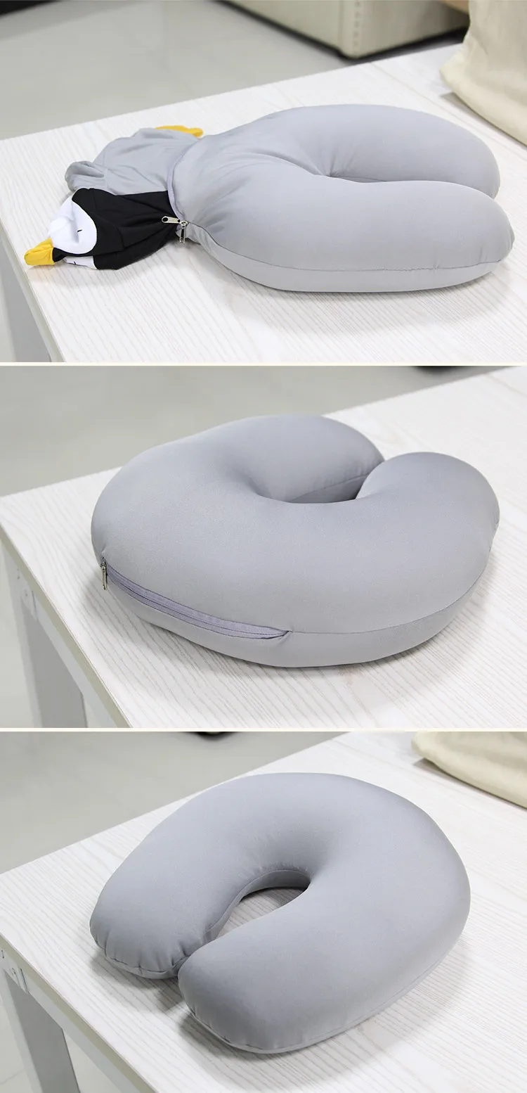 Mylb деформируемые u-образные подушки для шеи Пингвины подушка для отдыха на работе настольная панель подушка для шеи поддерживающая подушка для сиденья подголовник