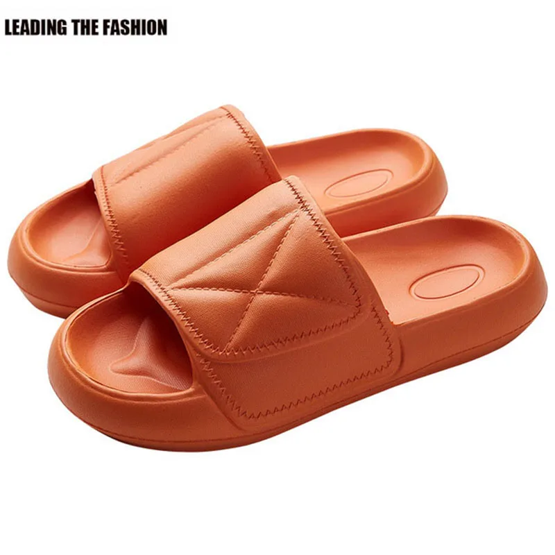 

Support purchasing couple slippers 2020 fashion net red slippers non-slip soft bottom rubber bottom indoor men and women shoes
