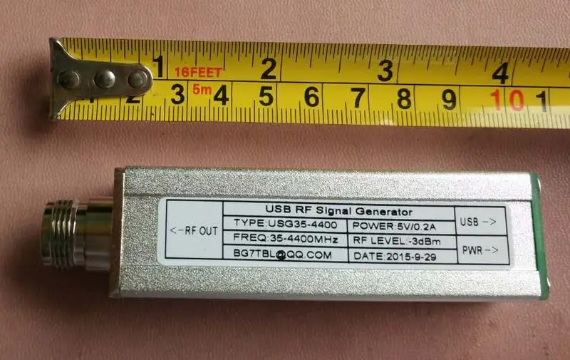 

35M-4.4G Microwave Signal Source with Pulse Modulation, Usb Interface
