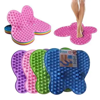 

Foot Massage Pad Butterfly Acupressure Mat Pain Relief Foot Massage Promote Blood Circulation Shiatsu Yoga Mat Reflexology Tool