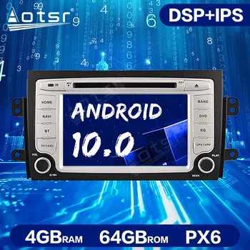 

Android 10.0 4G+64GB DSP Car Radio GPS Navigation For Suzuki SX4 2006-2012 Car Multimedia Player Head Unit Auto Stereo Unit ISP
