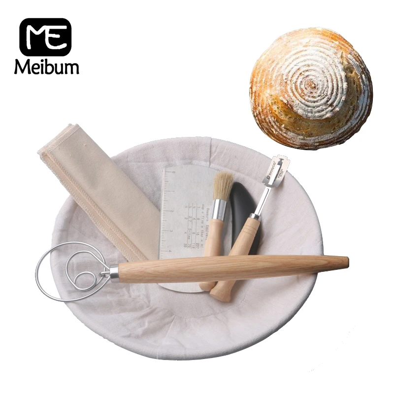 Деревенский стиль набор корзин из ротанга с льняной подкладкой скребок