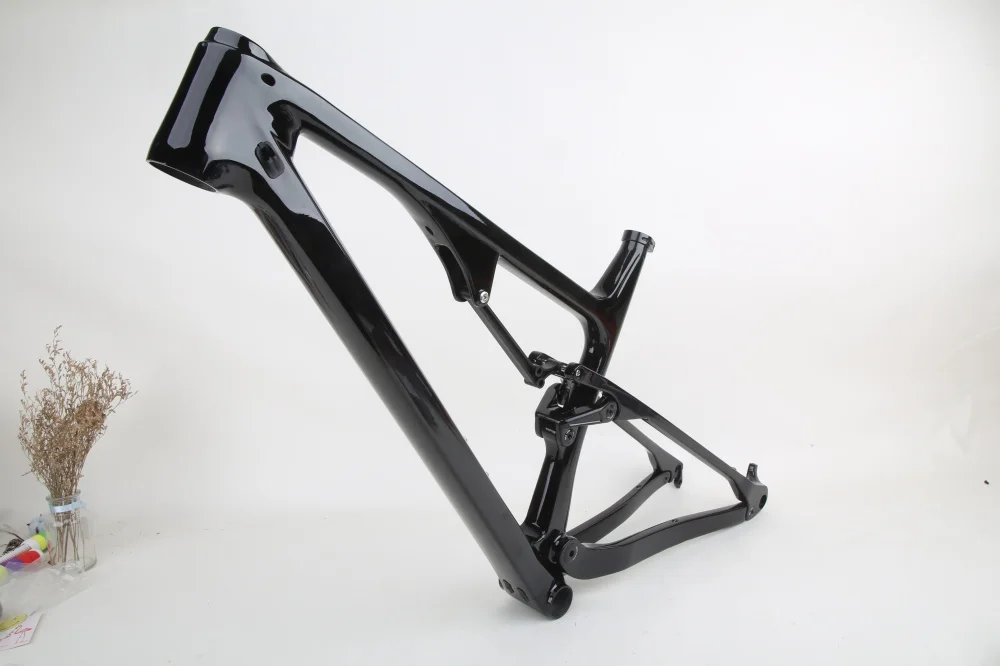 Sale Free Shipping 2019 27.5er 29er All Mountain Enduro CARBON Full Suspension Frame bike 148*12mm Boost MTB Mountain XC Bike 27.5+ 9