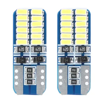 

2PCS T10 LED Reading Light Marker Light License Plate Light Parking Bulb Lifespan Up To 50000 Hours Car Accessories Interior