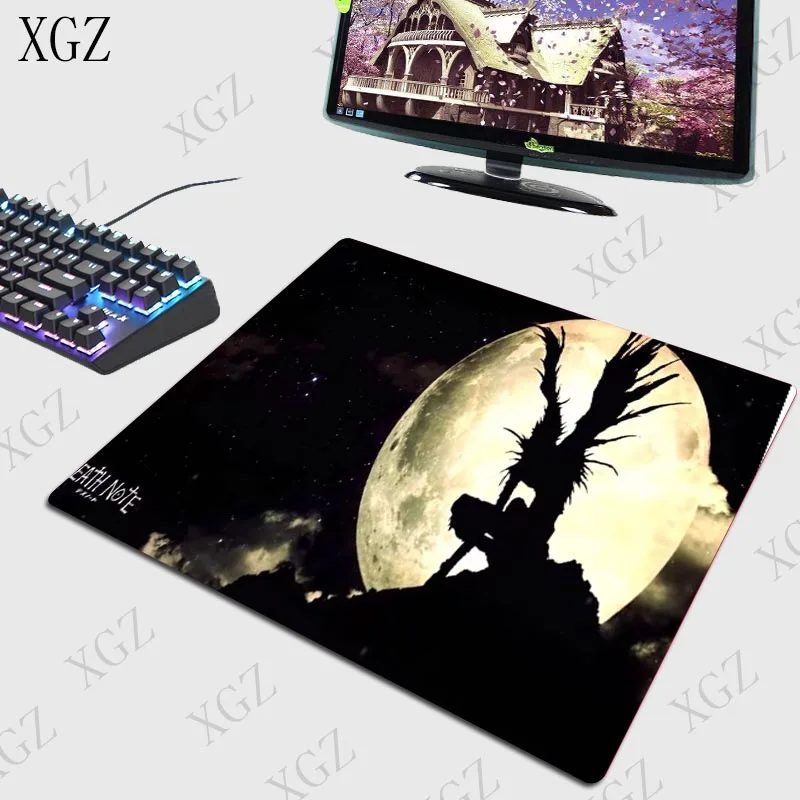 XGZ Death Note Anime Large Gaming Mouse Pad Gamer Computer Big  Mat Lock Edge Speed pad Keyboard Desk  For CSGO LOL