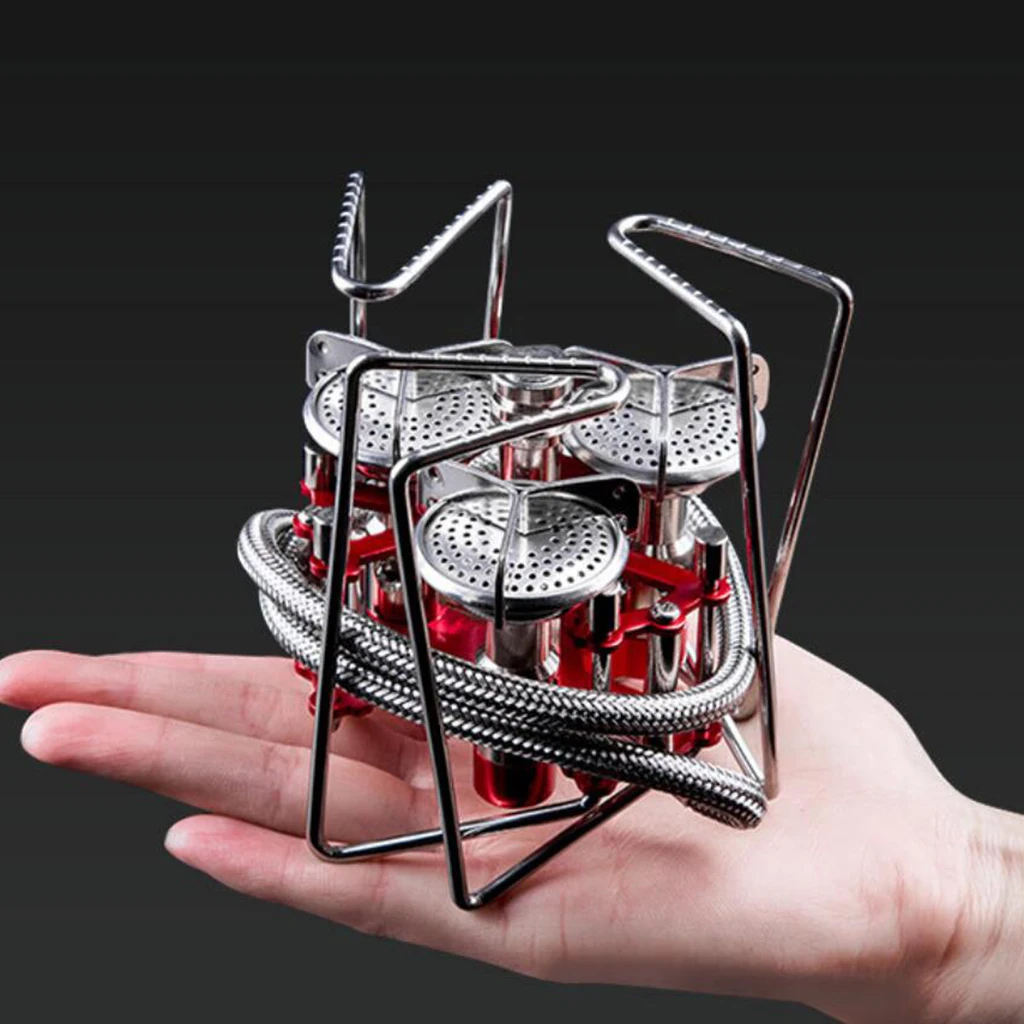 

Outdoor Camping Gas Cooking Stove Portable Ultralight Strong Power Burner