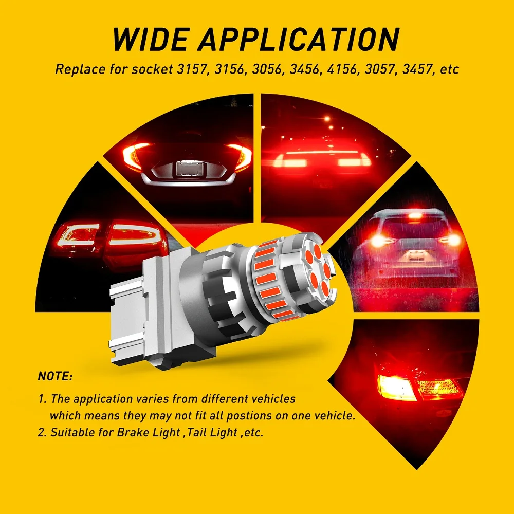 2x W21W T20 7443 7440 WY21W Led Canbus  Ʈκ ÷ ڵ 극ũ  Ʈ ȥ CR-V CRV NC750X 2019 HRV Ʈ Forza 125
