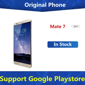 

DHL Fast Delivery Huawei Ascend Mate 7 4G LTE Cell Phone Kirin 925 Android 4.4 6.0" 1920x1080 3GB RAM 32GB ROM Fingerprint