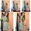 Women Pleat Skirt Harajuku Preppy Style Plaid Skirts Mini Cute Japanese School Uniforms Ladies Jupe Kawaii Skirt Saia Faldas ► Photo 2/6