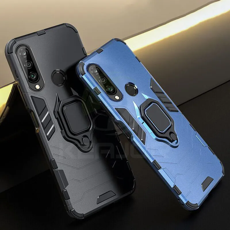 Amor Case For Huawei Honor 20s 6.15inch Metal Ring Holder PC Back Cover 20 s MAR-LX1H Phone Shell |