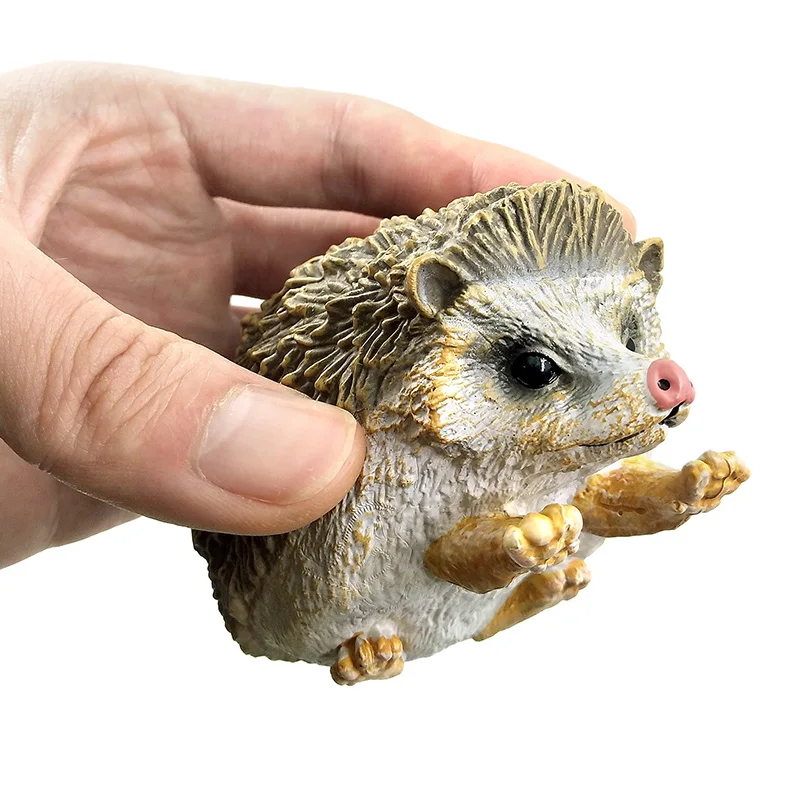 Figuras de acción y Juguete modelo de erizo de Animales de simulación figu HON Figuras de acción y Juguete modelo de erizo de Animales de simulación figu HON