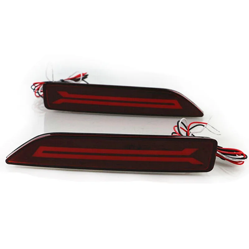 DHBH-2PCS для Honda CRV CR-V 2007 2008 2009 Многофункциональный светодиодный светильник заднего бампера задний противотуманный фонарь авто лампа тормозной светильник отражатель