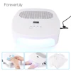 120W 2 In 1 Nail Lamp Nail Dust Collector Suction Manicure with Two Strong Power Fans 42 LED Nail Dryer Vacuum Cleaner Nail Tool ► Photo 1/6