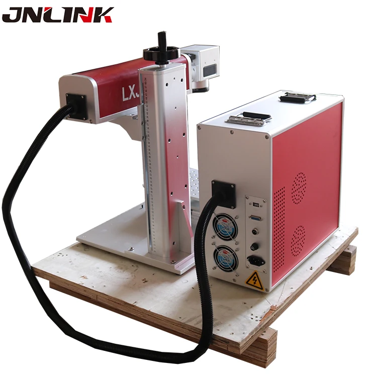 Mini 20W Fiber Electronic Laser Marking Machine for Printed Circuit Board