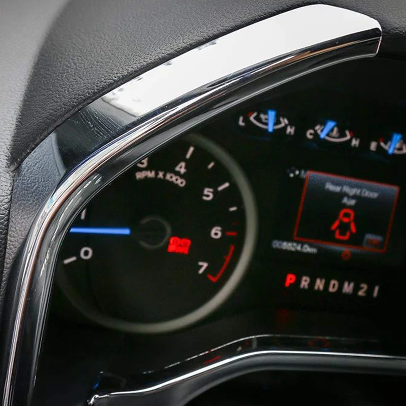Панель бокового счетчика крышки планки комплект для- Ford F150 Super Duty(хром