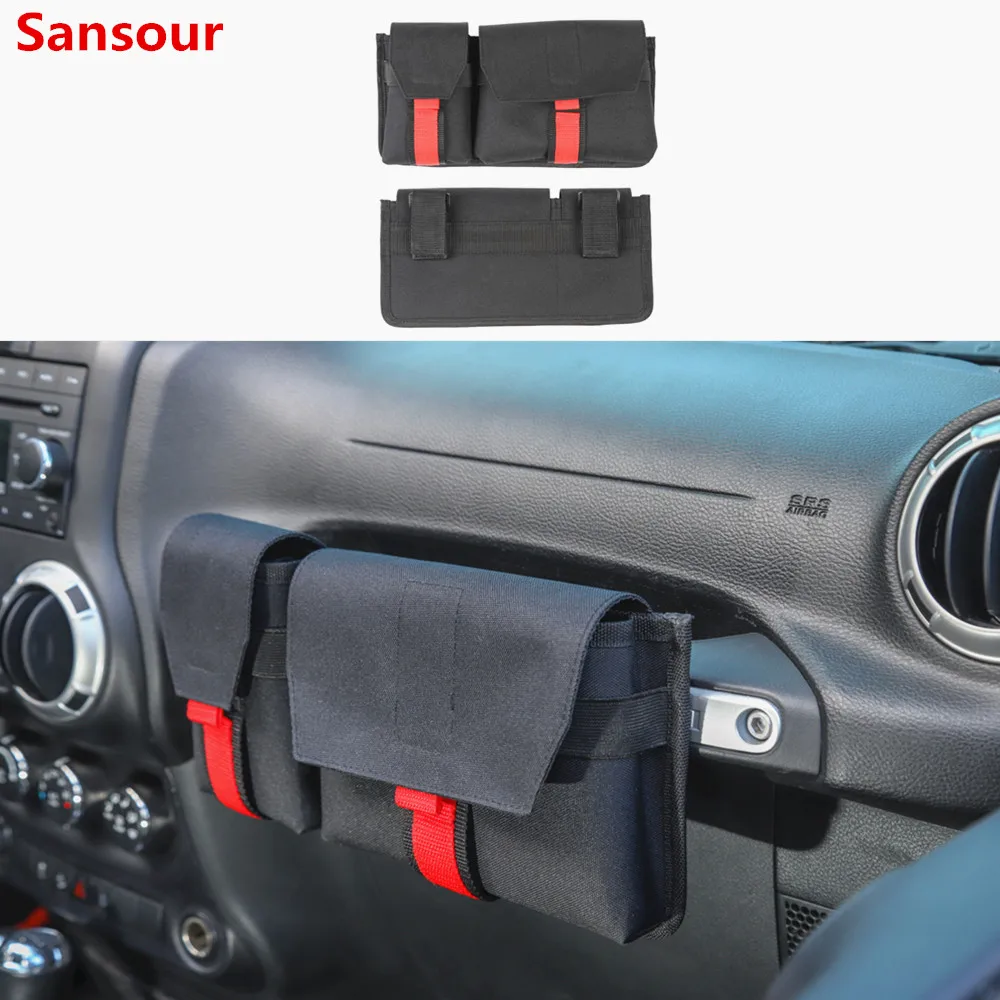 

Автомобильные аксессуары Sansour, сумки для хранения для Jeep Wrangler JK JL 2007-2018 +