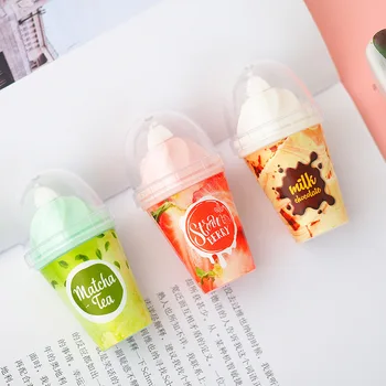 

1X 6 Meters Long My Ice Cream Milk Tea Mini Correction Tape School Office Supply Student Stationery Kids Gift