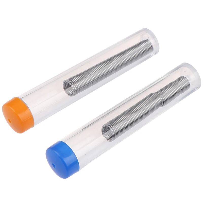 0,8mm 40/60 de estaño/resina flujo colofonia núcleo de soldadura de alambre de soldadura y pluma tubo dispensador de núcleo de plomo Alambre de soldadura Herramienta 1 metro