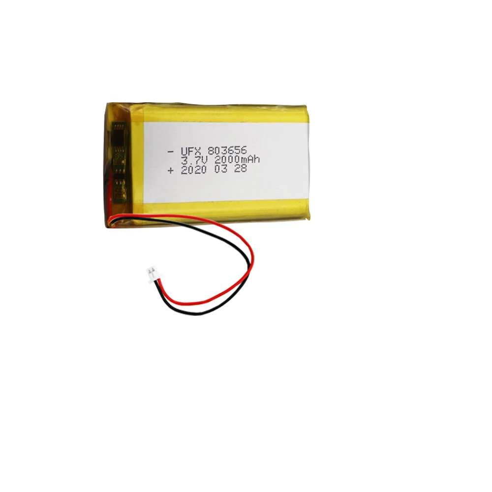Литиевая батарея 803656 2000mAh3.7v mobile power очиститель локатор ручной дезинфекции