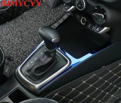BJMYCYY Auto panel decorative stainless steel gear for KIA K2 2017 KX CROSS | Автомобили и мотоциклы