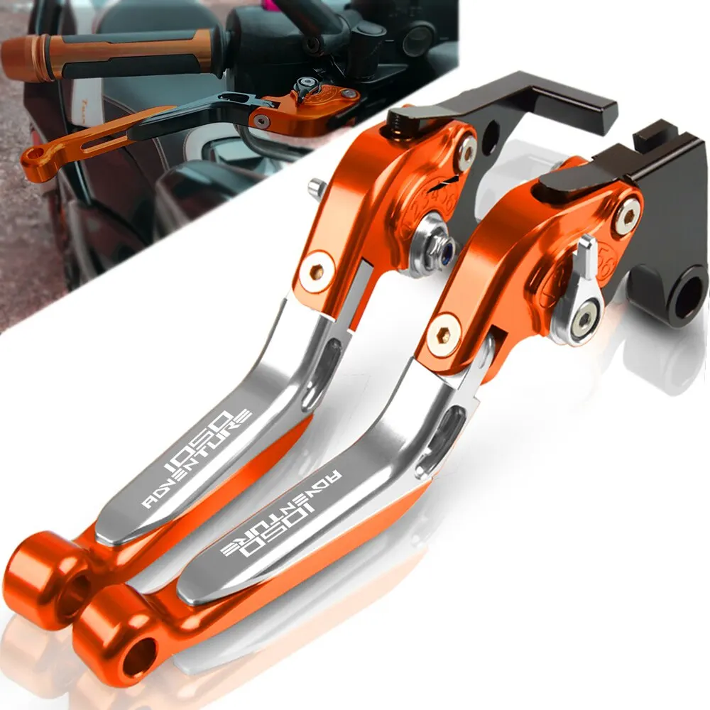

Motorcycle Accessories CNC Adjustable Foldable Extendable Brake Clutch Levers Handle For ADVENTURE1050 2015 2016 ADVENTURE 1050