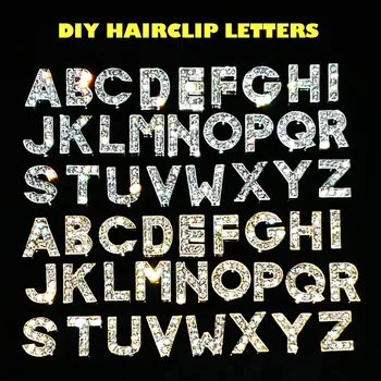 

DIY Word/Name Hair Clips "Do it Yourself“ Letters Hairclip Accessories Hair Jewelry Hair Pin Creating a Unique Gift 12PCS/PACK