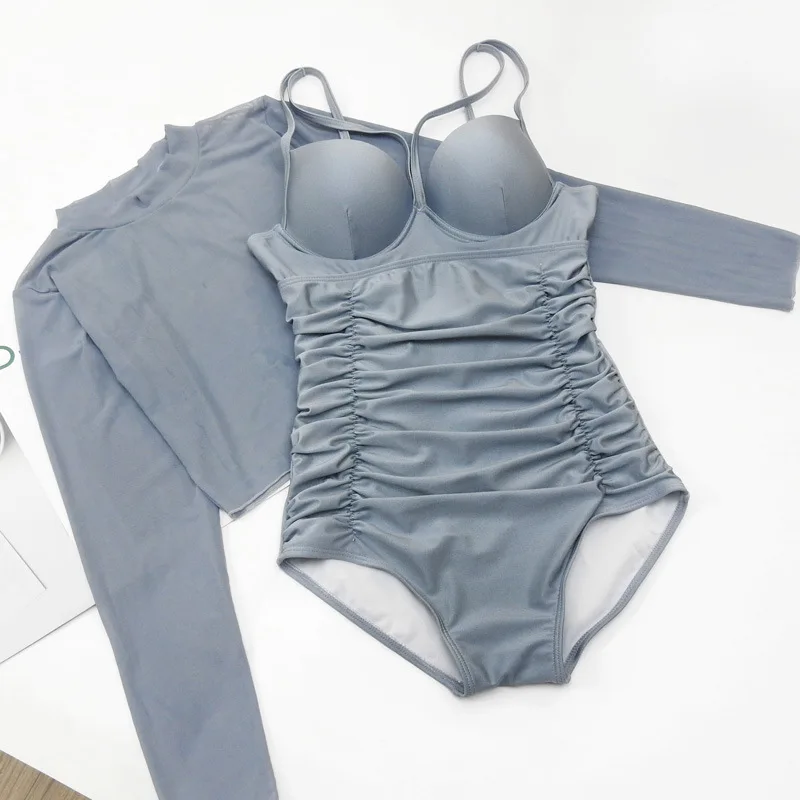 Женский купальник, два предмета, купальник, сексуальный бикини, набор, Maillot De Bain Femme, женский купальник, раздельный, для подростков, с высокой талией