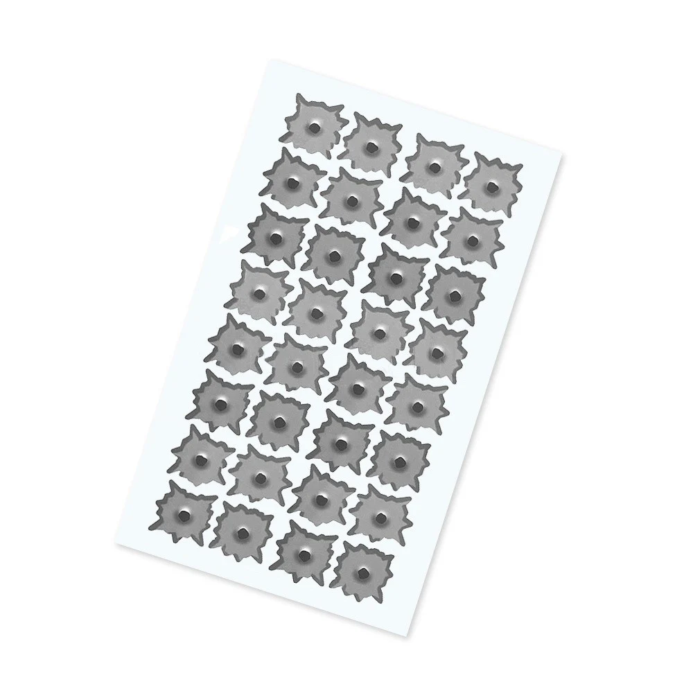 32 Bullets Hole Orifice Sticker Graphic Decal Shothole Car Auto Window