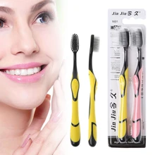 2 шт. Nano профессиональная взрослая бамбуковая зубная щетка заботится о ваших зубах оральный T4MB