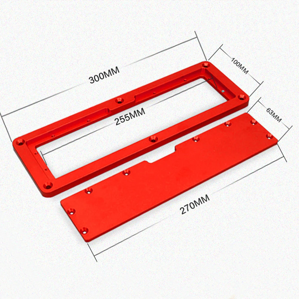 

Hot New Adjustable 45-90 Degrees Table Electric Circular Saw Flip Cover Plate Aluminum Alloy Table Special Embedded Cover Plate