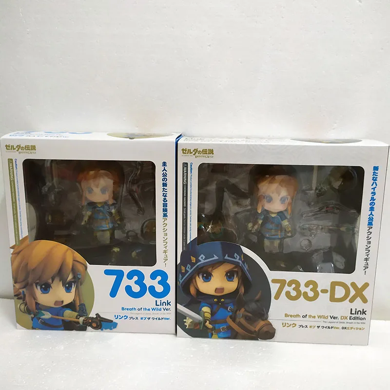 Nendoroid фигура ссылка 733-DX дыхание диких Ver DX Edition фигурка Коллекционная модель игрушки куклы подарок