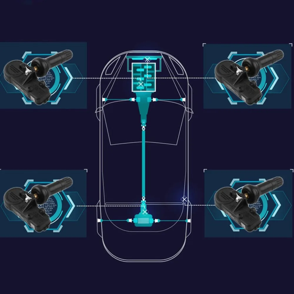 5 шт./компл. для OEM 56029398AB 68241067AB для Chrysler JEEP Dodge система контроля давления в шинах датчик давления в шинах