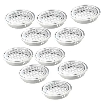 

10 Pcs 4m Diameter Hardware Stainless Steel Round Air Vent Louver