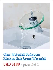 Датчик температуры Светодиодный водопроводный кран свечение душ кухня ванная комната RGB/многоцветный/синий